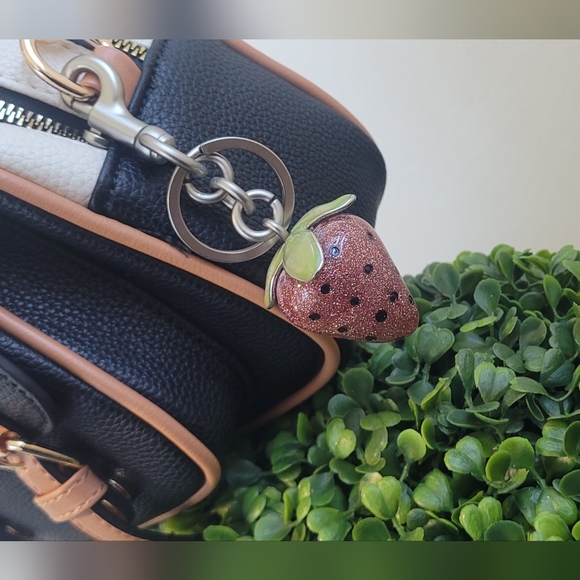 Strawberry Keychain Charm - Picture 4 of 7